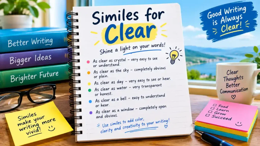 Similes for Clear
