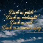 Similes for Dark Sky