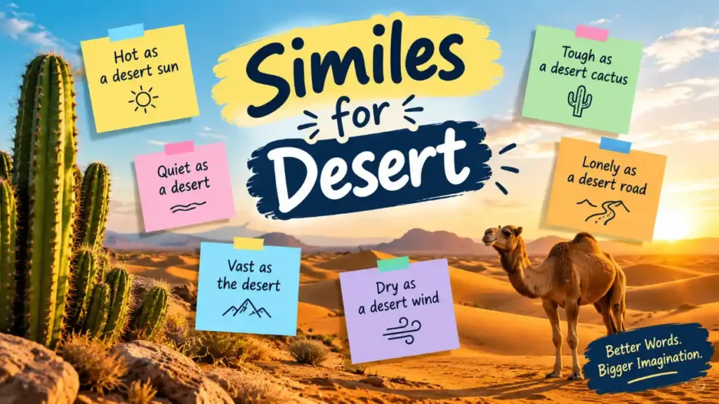 Similes for Desert