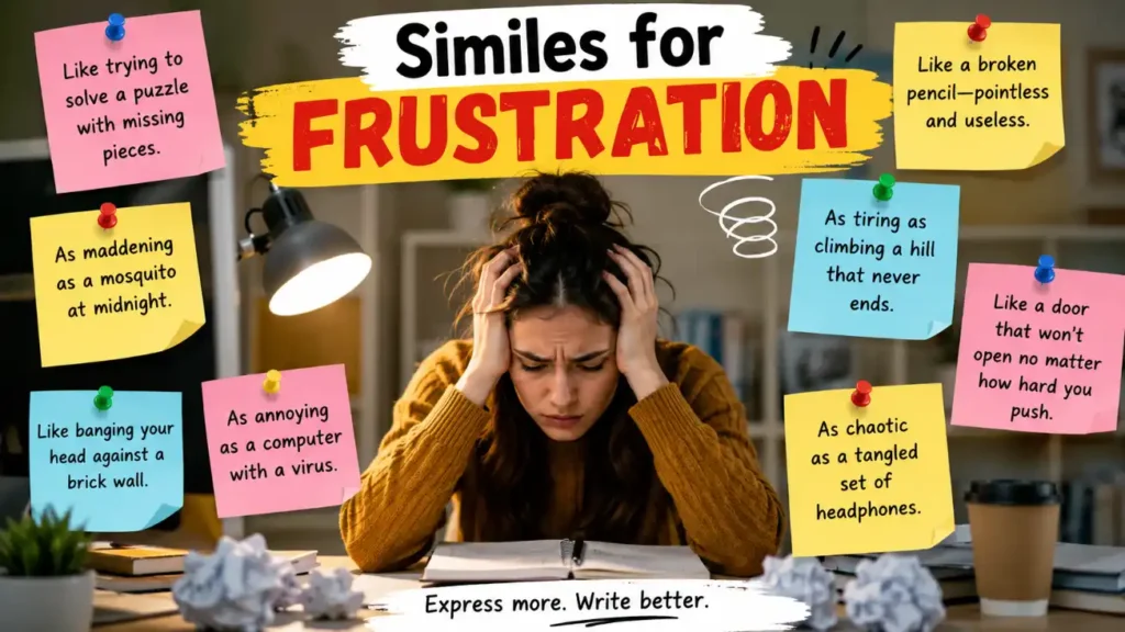 Similes for Frustration