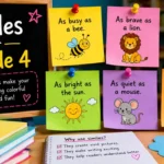 Similes for Grade 4