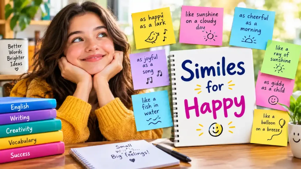 Similes for Happy