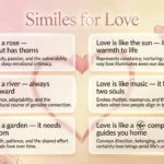 Similes for Love