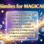 Similes for Magical