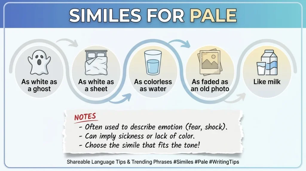 Similes for Pale