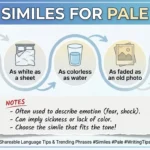Similes for Pale