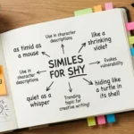 Similes for Shy