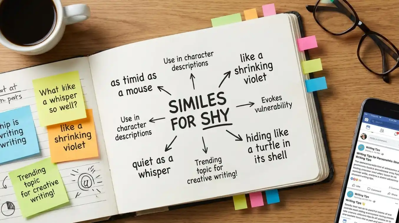 Similes for Shy