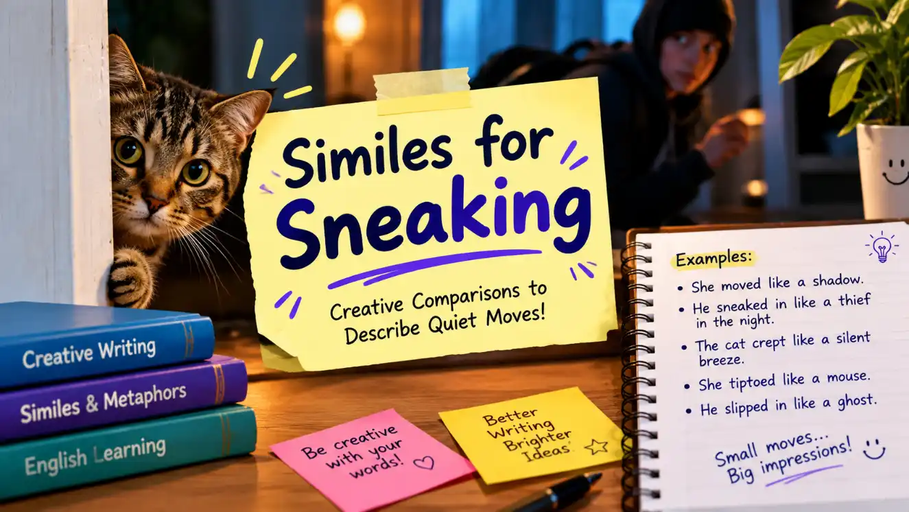 Similes for Sneaking