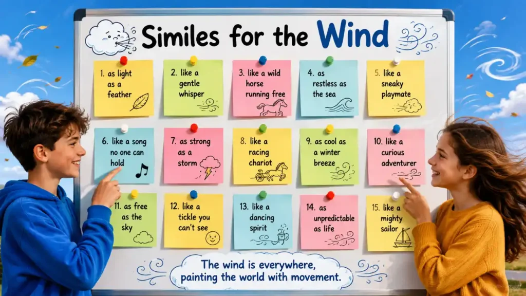 Similes for the Wind