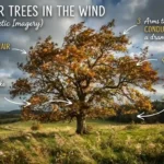 Similes for Trees in the Wind
