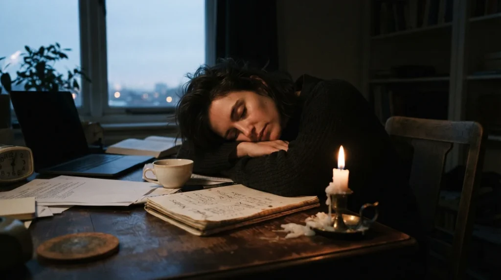 Tired Like a Candle at Dawn