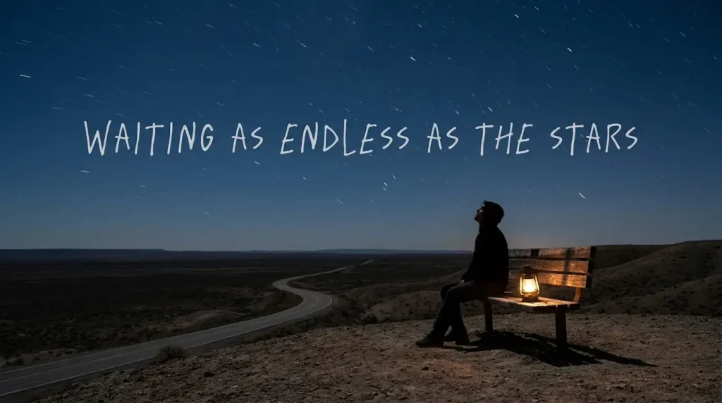 Waiting as endless as the stars