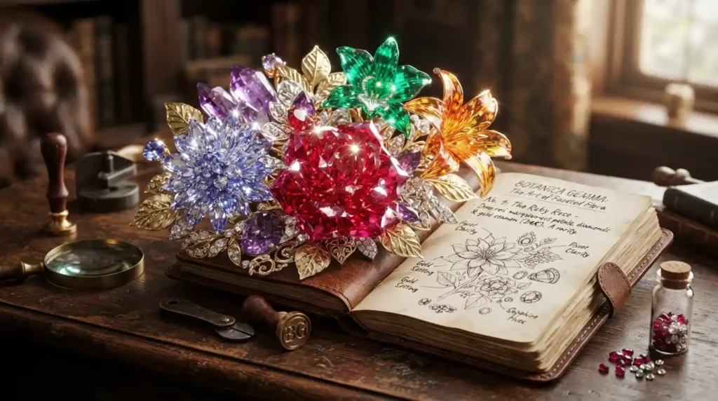 Flowers Like Precious Gems