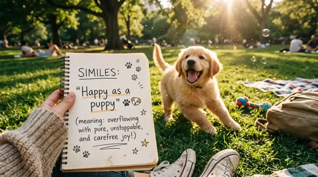 Happy as a Puppy