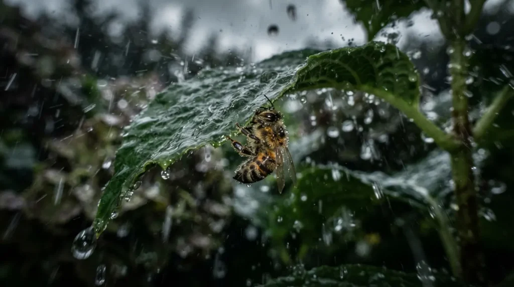 I hated it like a bee hates rain