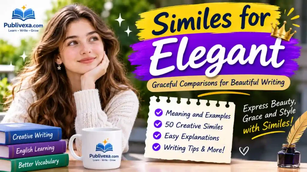 Similes for Elegant