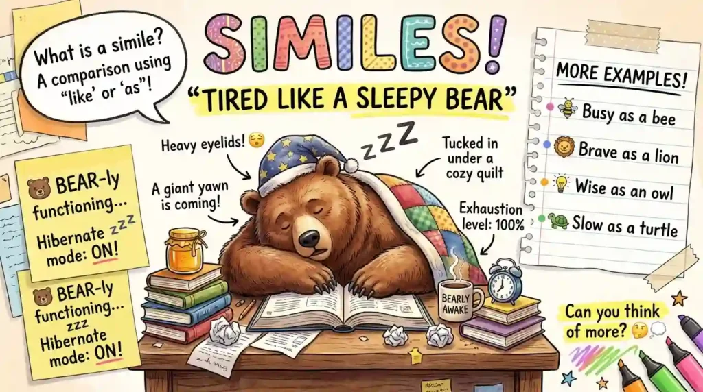 Tired Like a Sleepy Bear